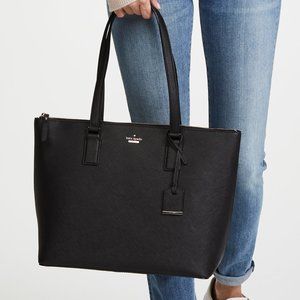 NEW W/TAGS - Black Kate Spade NY Pocket Tote